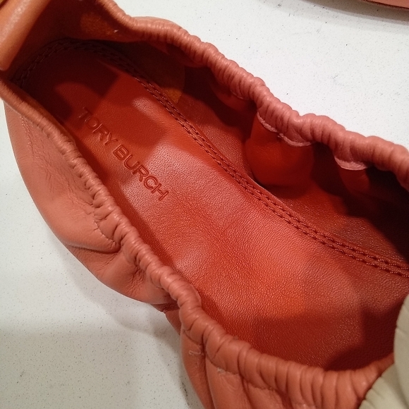 Like New!Tory Burch Canyon Ballet Flats 7 1/2 - Picture 6 of 12